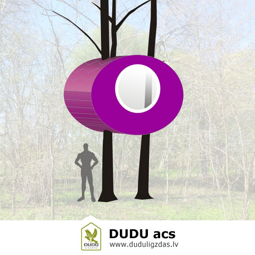 Māja kokos - DUDU acs