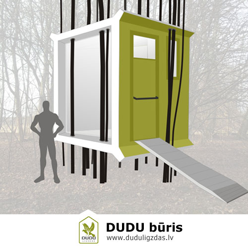 Māja kokos - DUDU būris